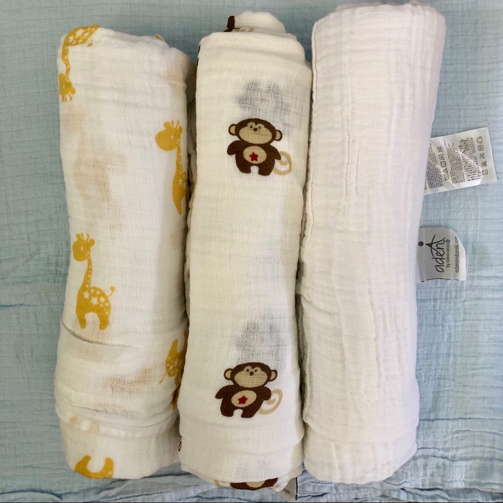 Aden + Anais Swaddle bundle